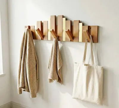 Porte manteau piano bois 🪵